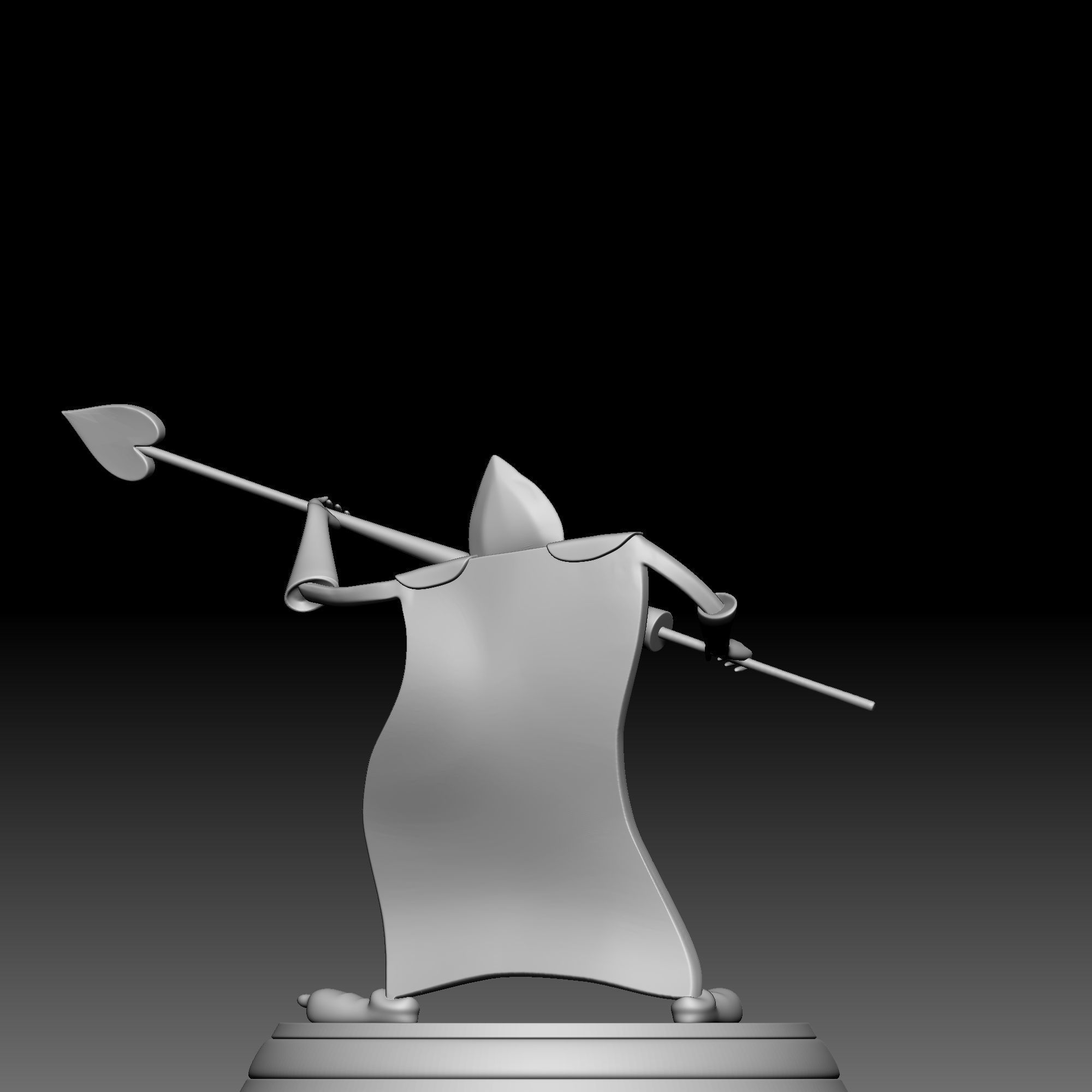 The Playing Card - Alice in Wonderland -020 3D print model_5