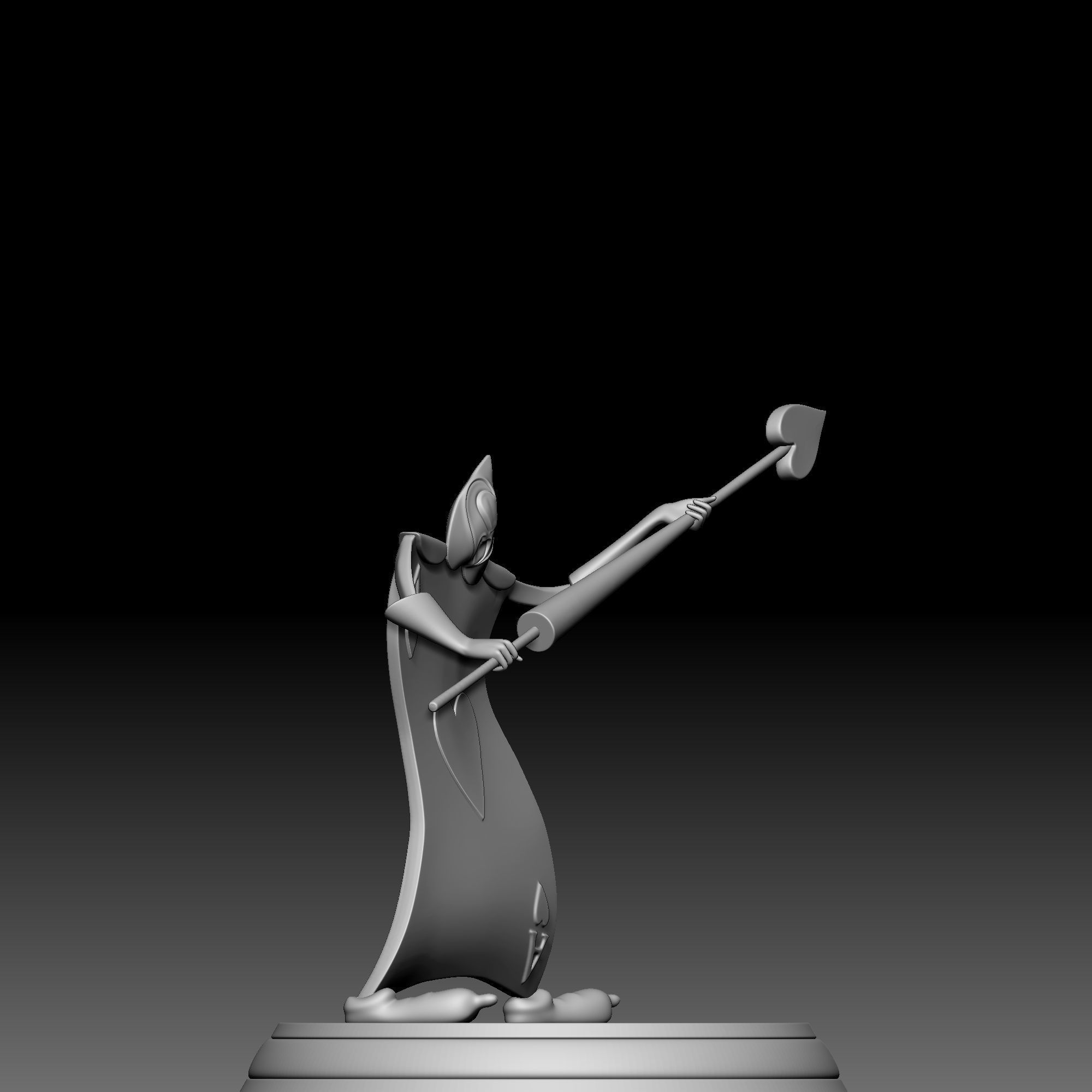 The Playing Card - Alice in Wonderland -020 3D print model_7