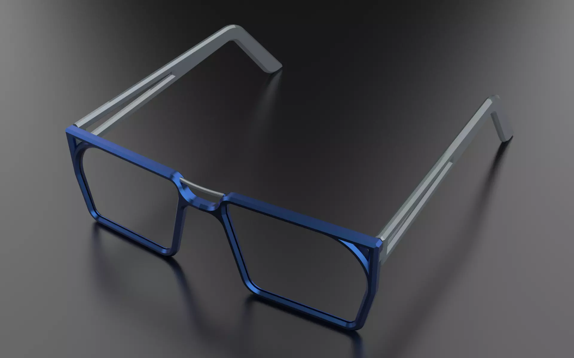 RETRO GLASSES Free 3D model_0