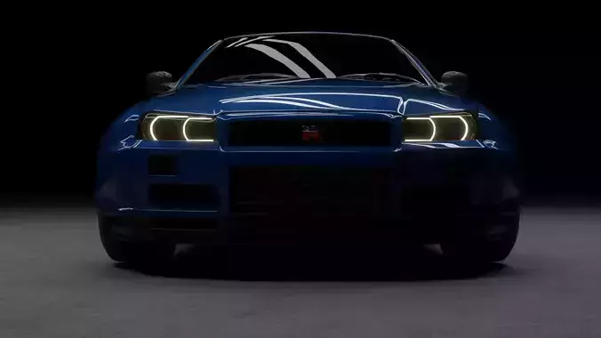 Nissan Skyline R34 with Bodykit 2
