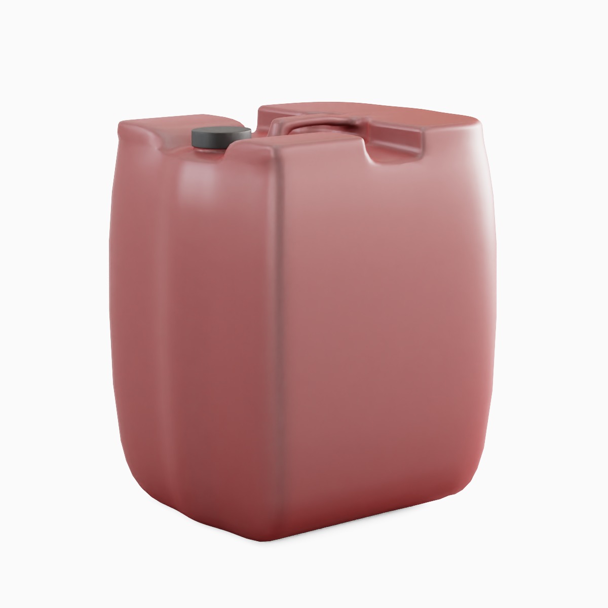 Plastic Canister B 02 3D model_2