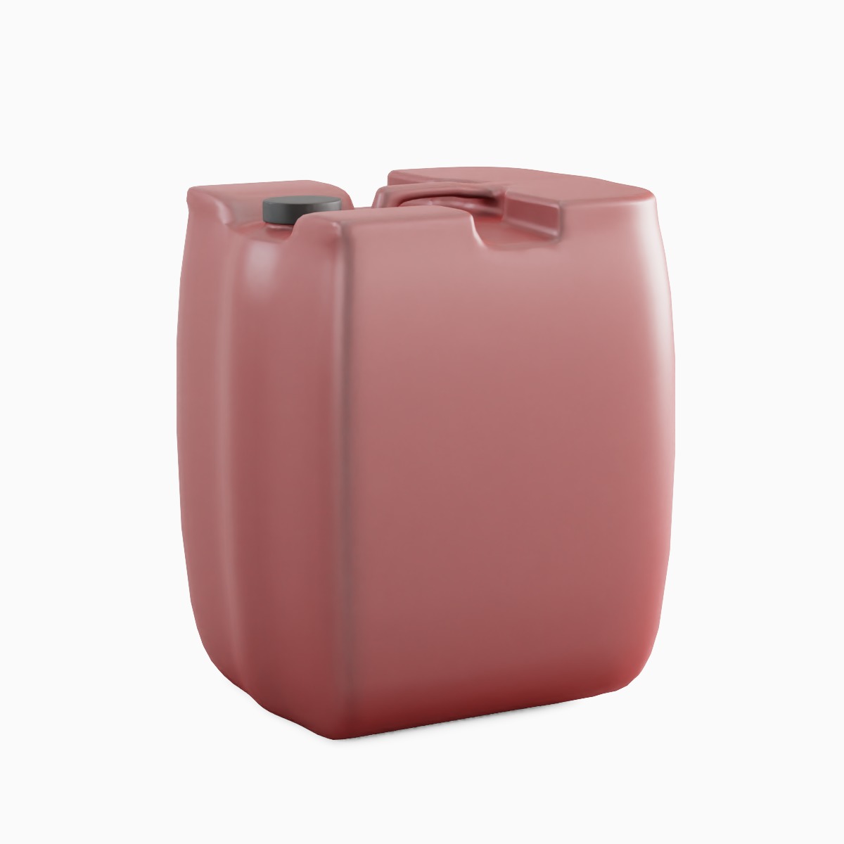Plastic Canister B 02 3D model_1