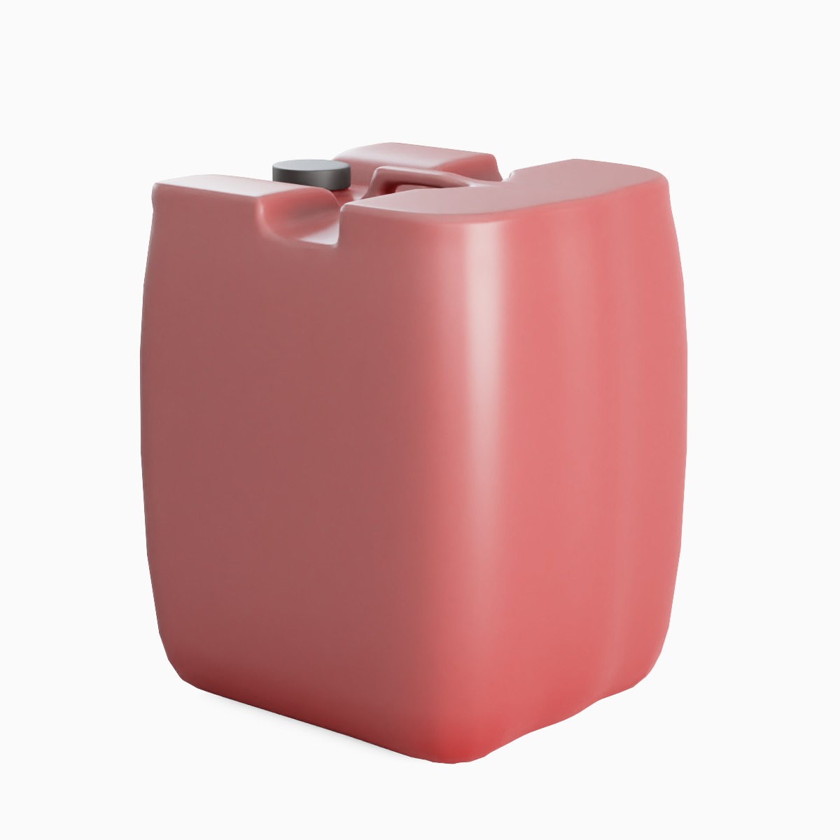 Plastic Canister B 02 3D model_3