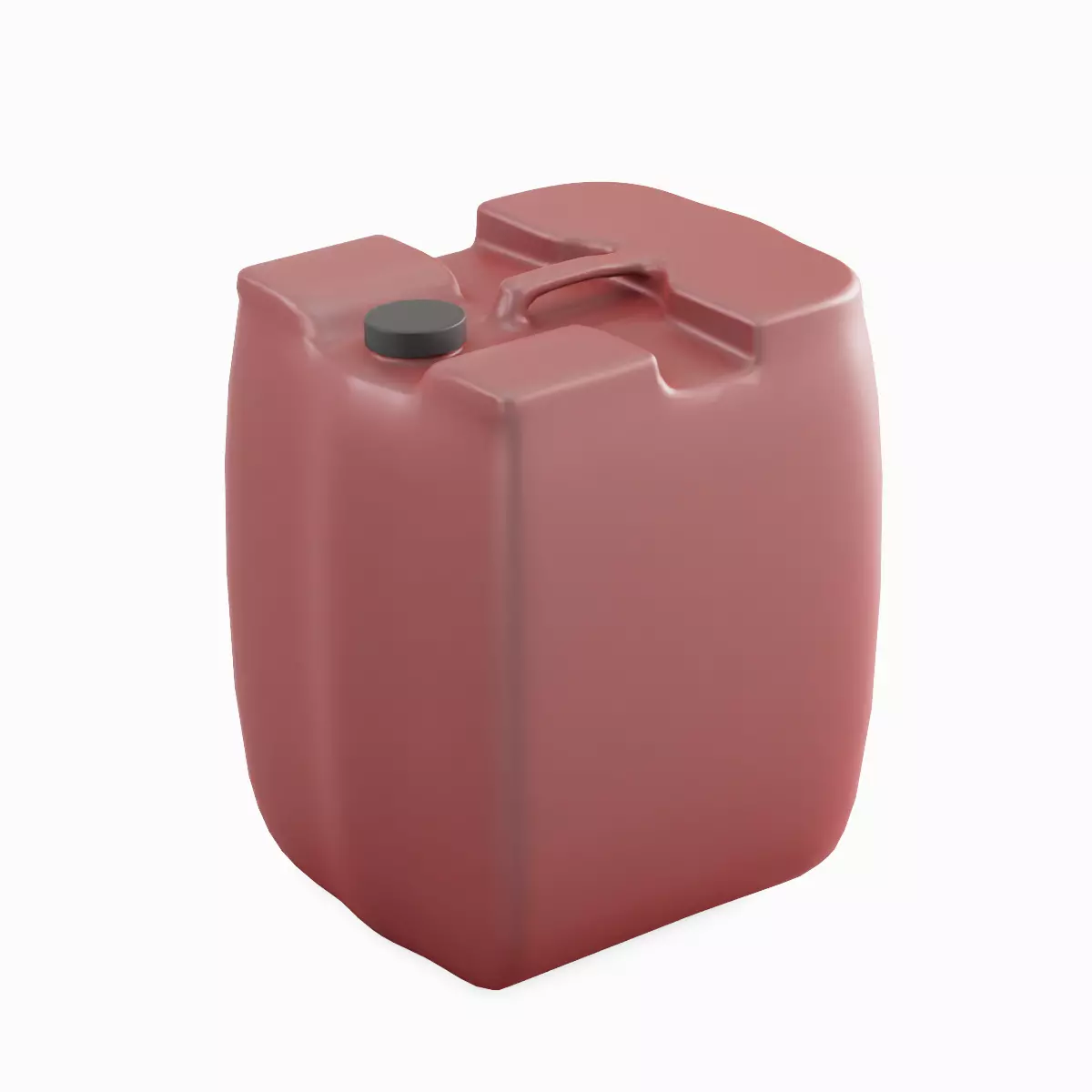 Plastic Canister B 02 3D model_0