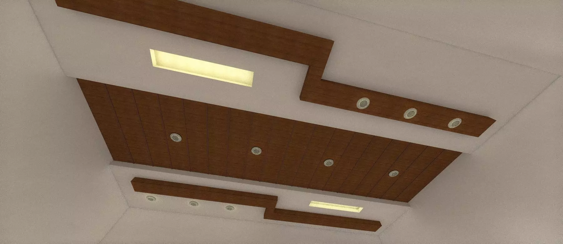 Ceiling  Low-poly 3D model_0