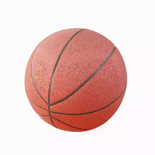 Basketball Ball 4K 02 3D model