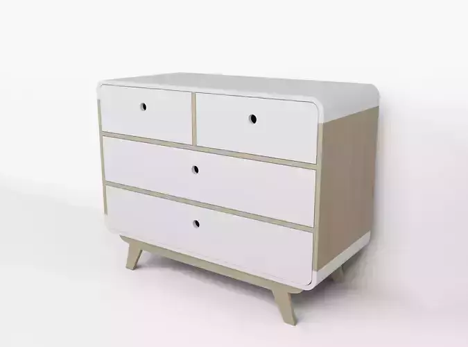 Chest of drawer Indigowood Bubble Duo