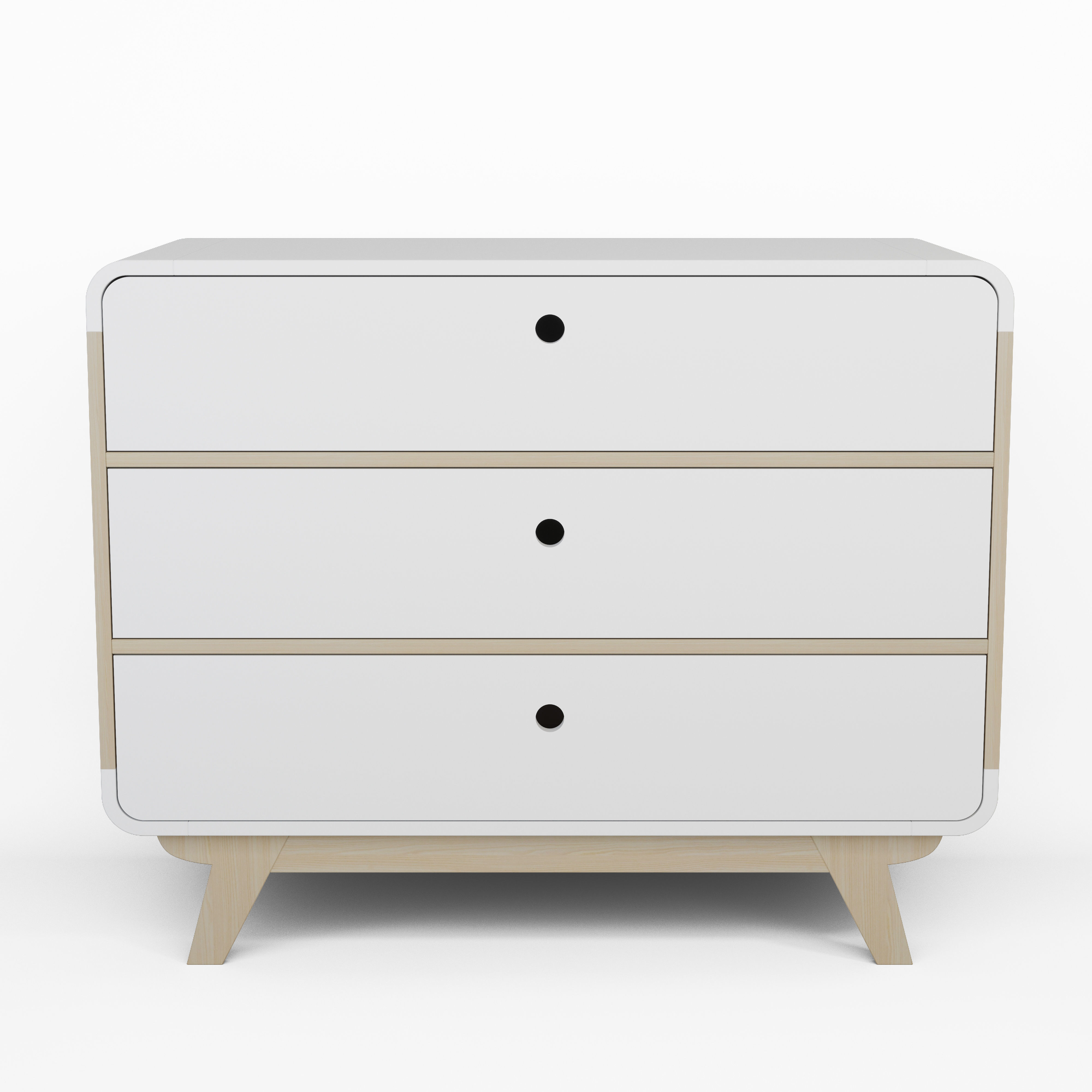 Chest of drawer Indigowood Bubble 3D model_1