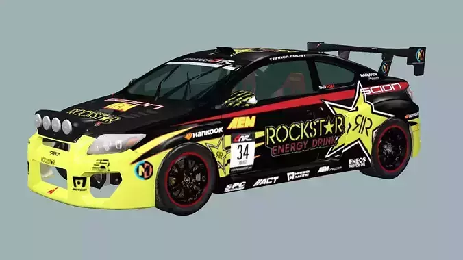 Nissan GT-V1 Nismo 2024 Race Car 3D model 3D model