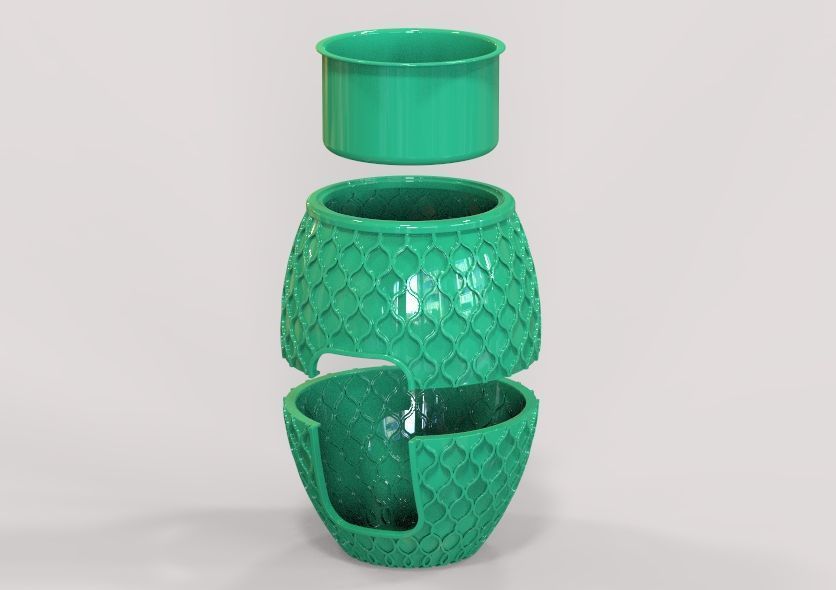 Vase With Hidden Cat Litter Box 3D print model_51