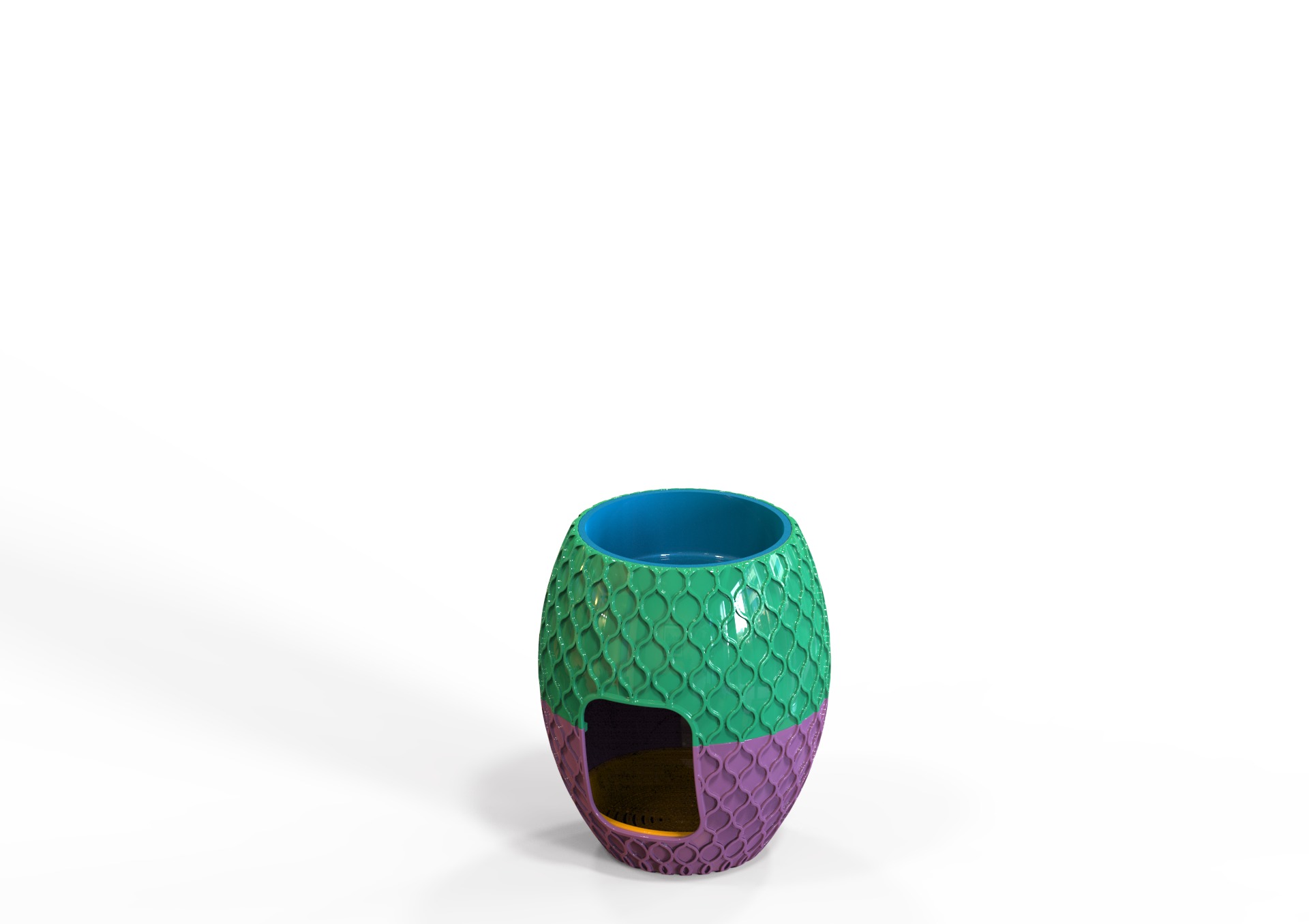 Vase With Hidden Cat Litter Box 3D print model_50