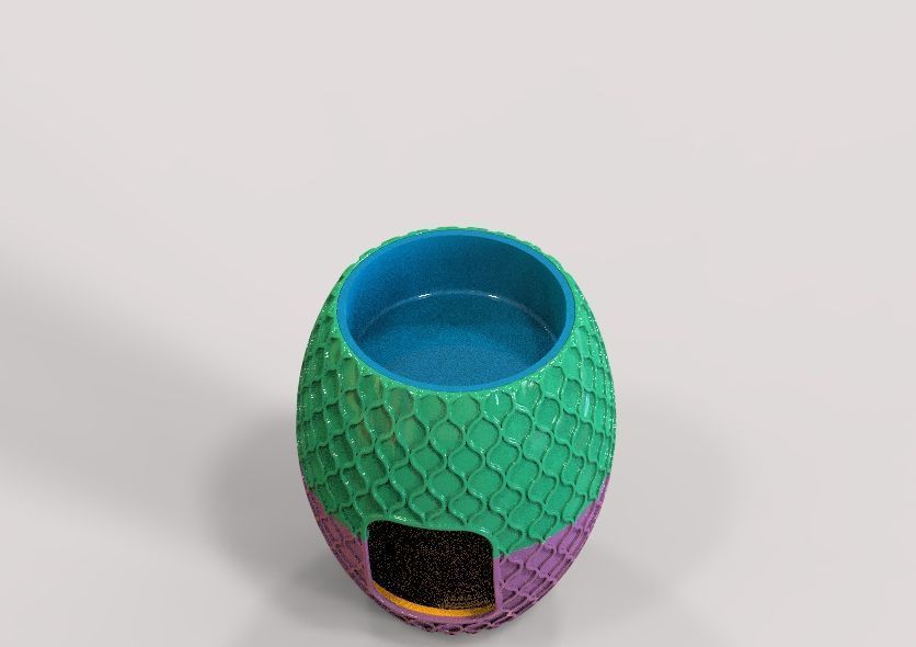 Vase With Hidden Cat Litter Box 3D print model_7