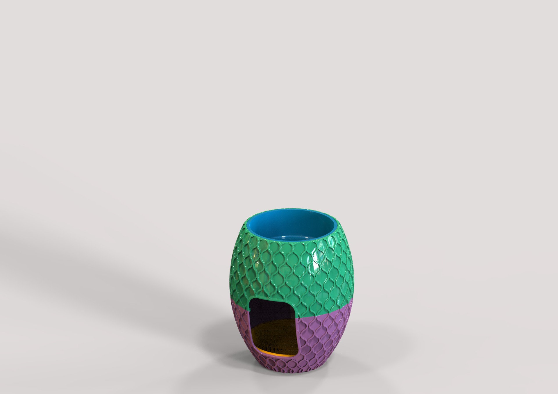 Vase With Hidden Cat Litter Box 3D print model_25
