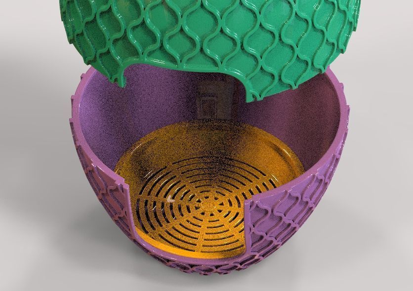 Vase With Hidden Cat Litter Box 3D print model_21