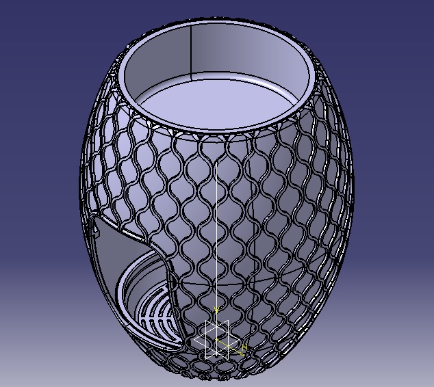 Vase With Hidden Cat Litter Box 3D print model_23
