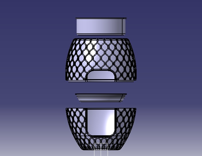 Vase With Hidden Cat Litter Box 3D print model_41
