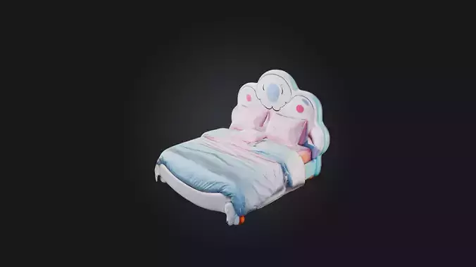 Cartoon Bed