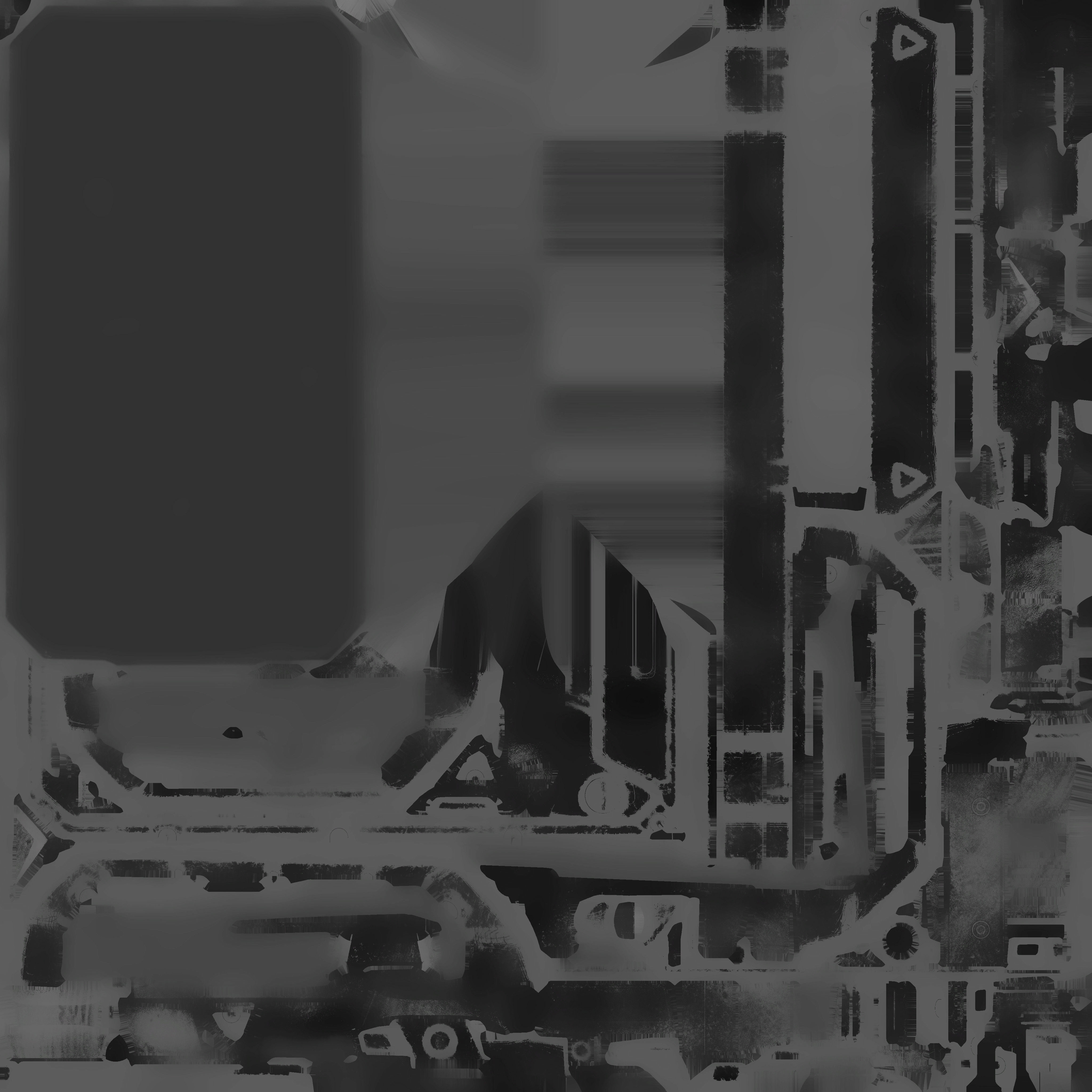 40-Cornershot-Saiga12-gun model 3d game ready model Low-poly 3D model_30