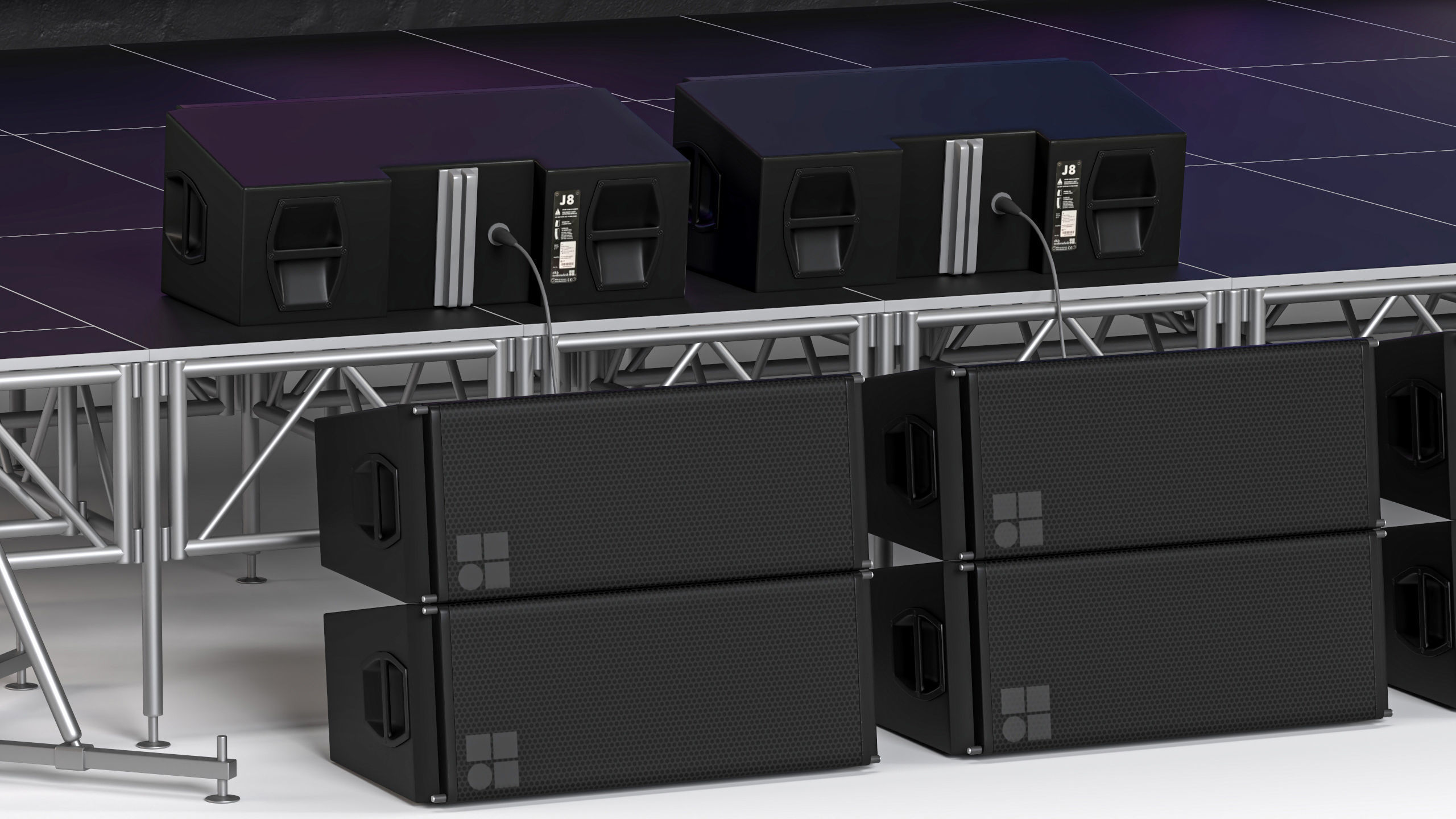 Concert Stage 03 3D model_4