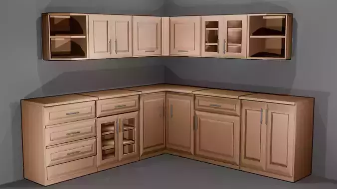 Stylized Kitchin Cabinetes