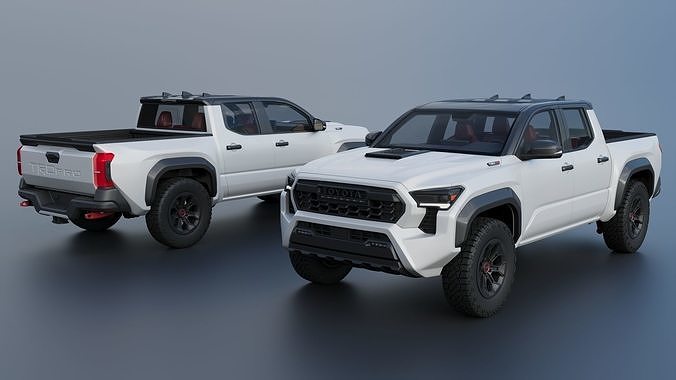 Toyota Tacoma TRD Pro 2024  3D print model 2