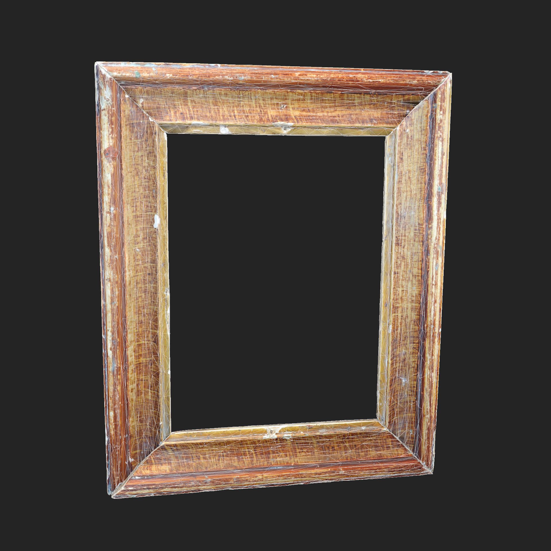 Photo Frame Low-poly 3D model_9