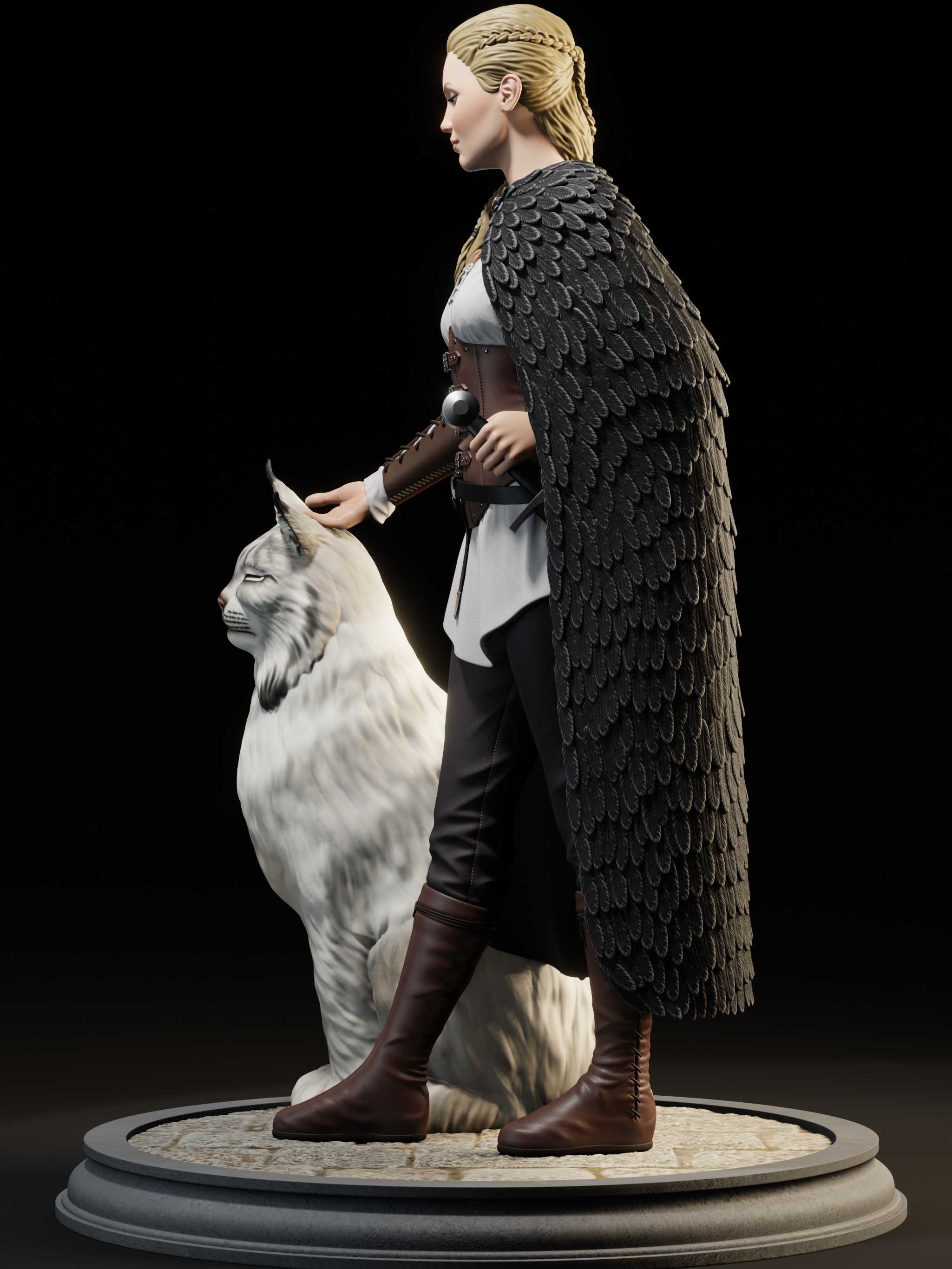 Freya  3D print model_3