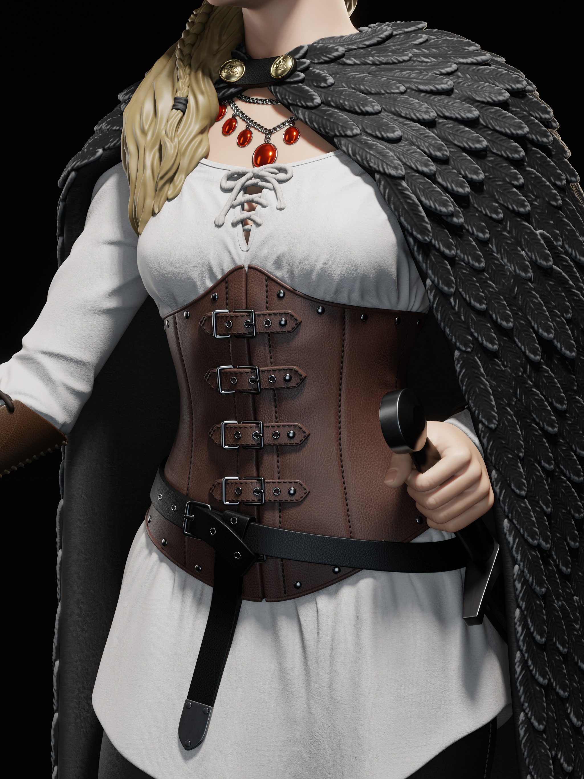 Freya  3D print model_6