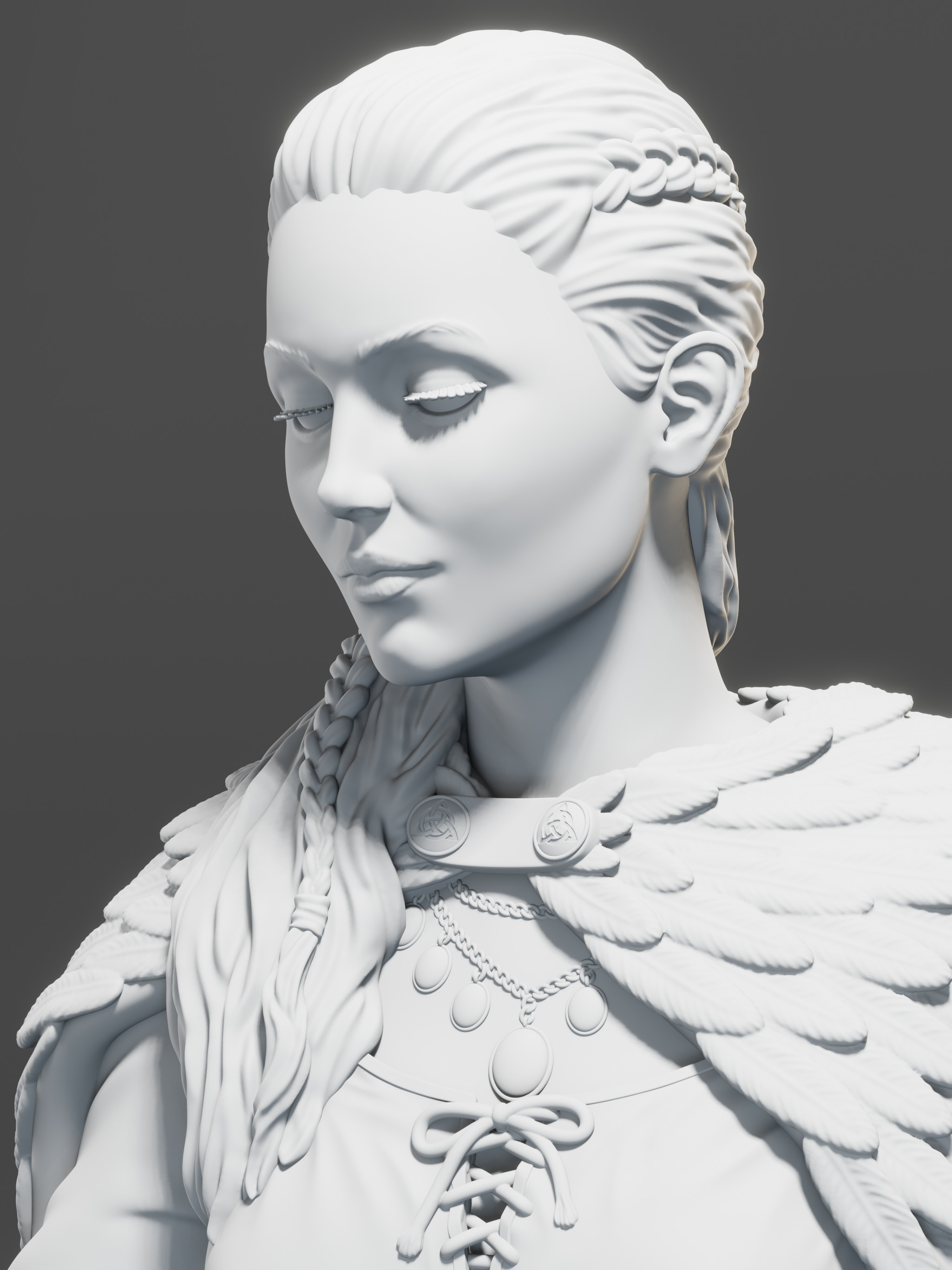 Freya  3D print model_15