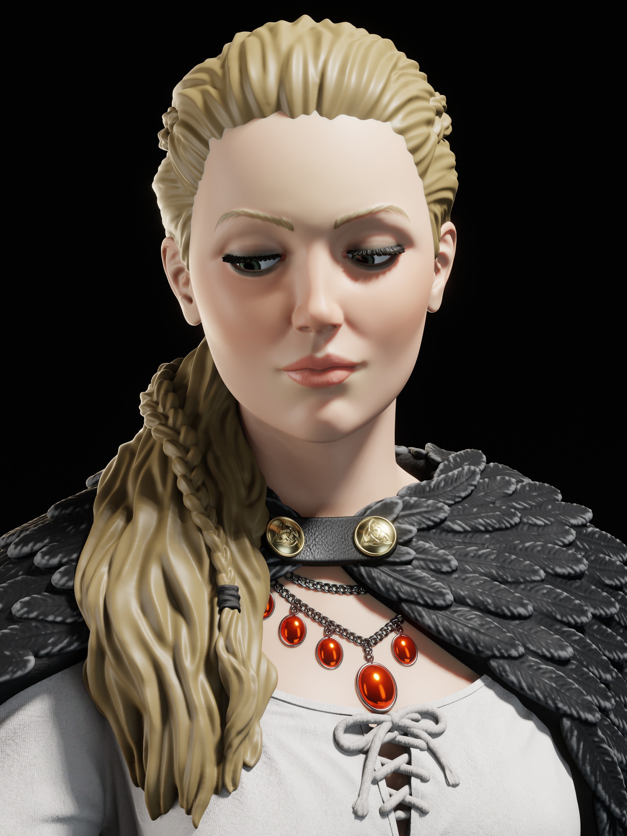 Freya  3D print model_4
