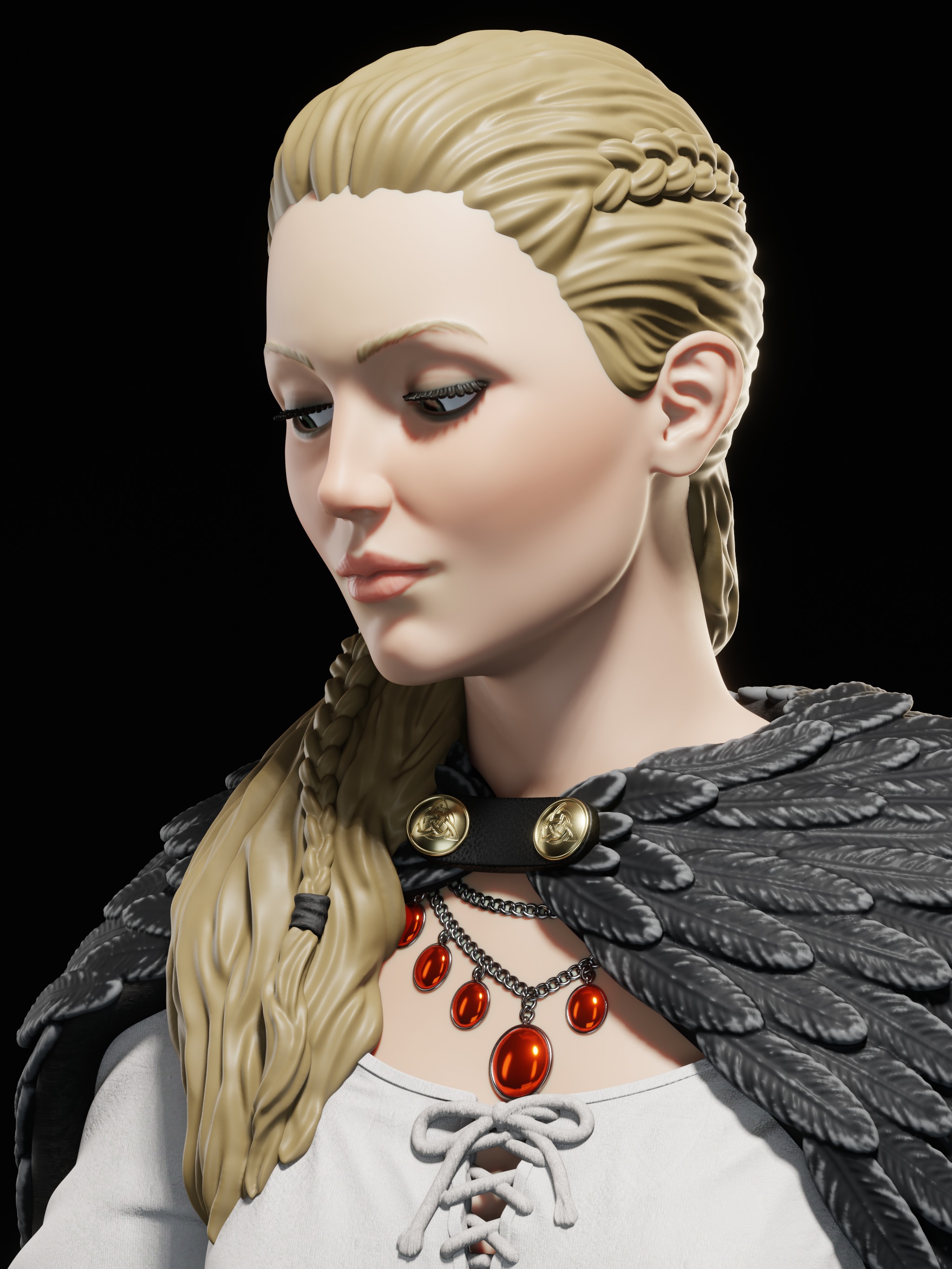 Freya  3D print model_5