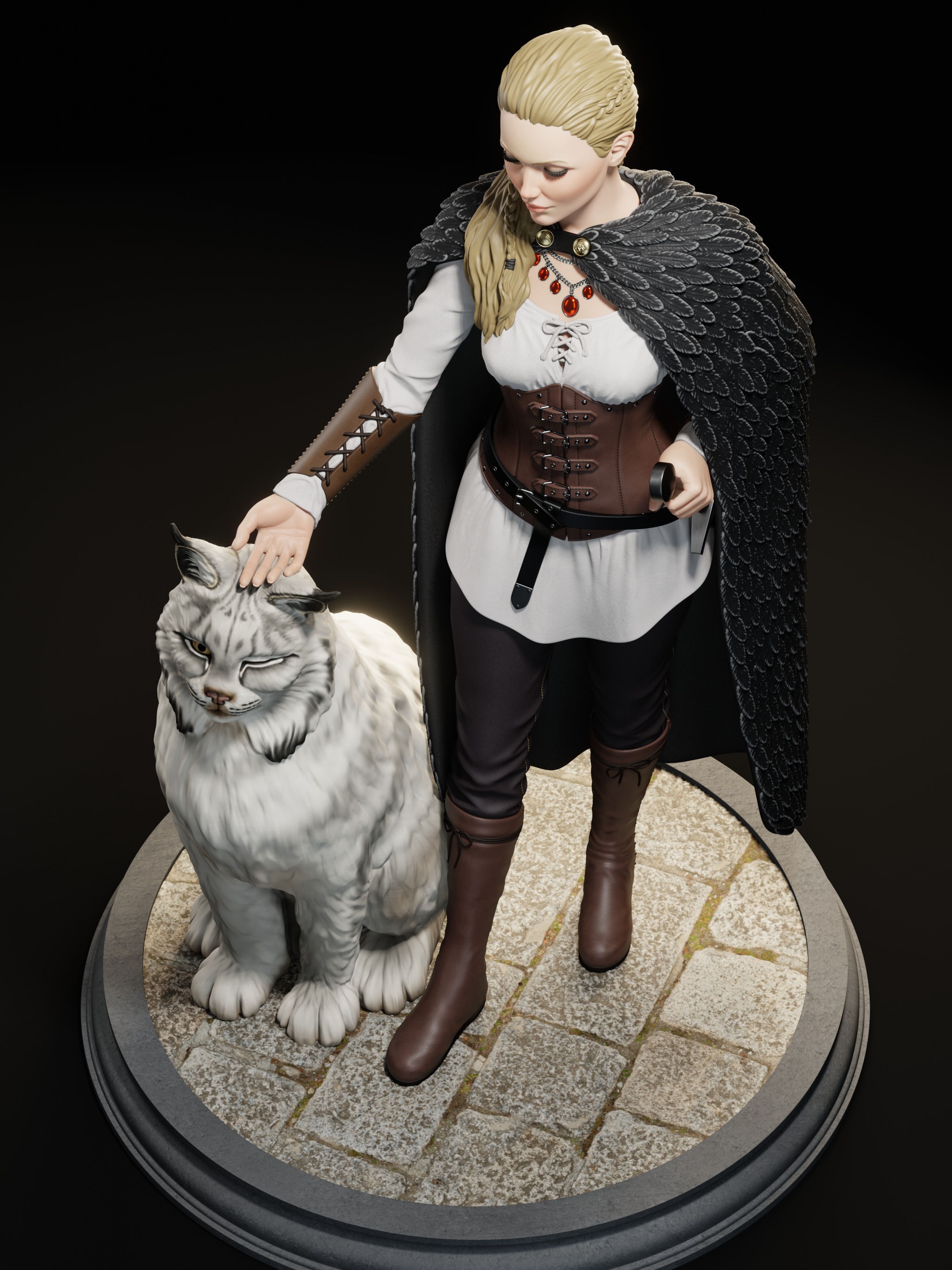 Freya  3D print model_12
