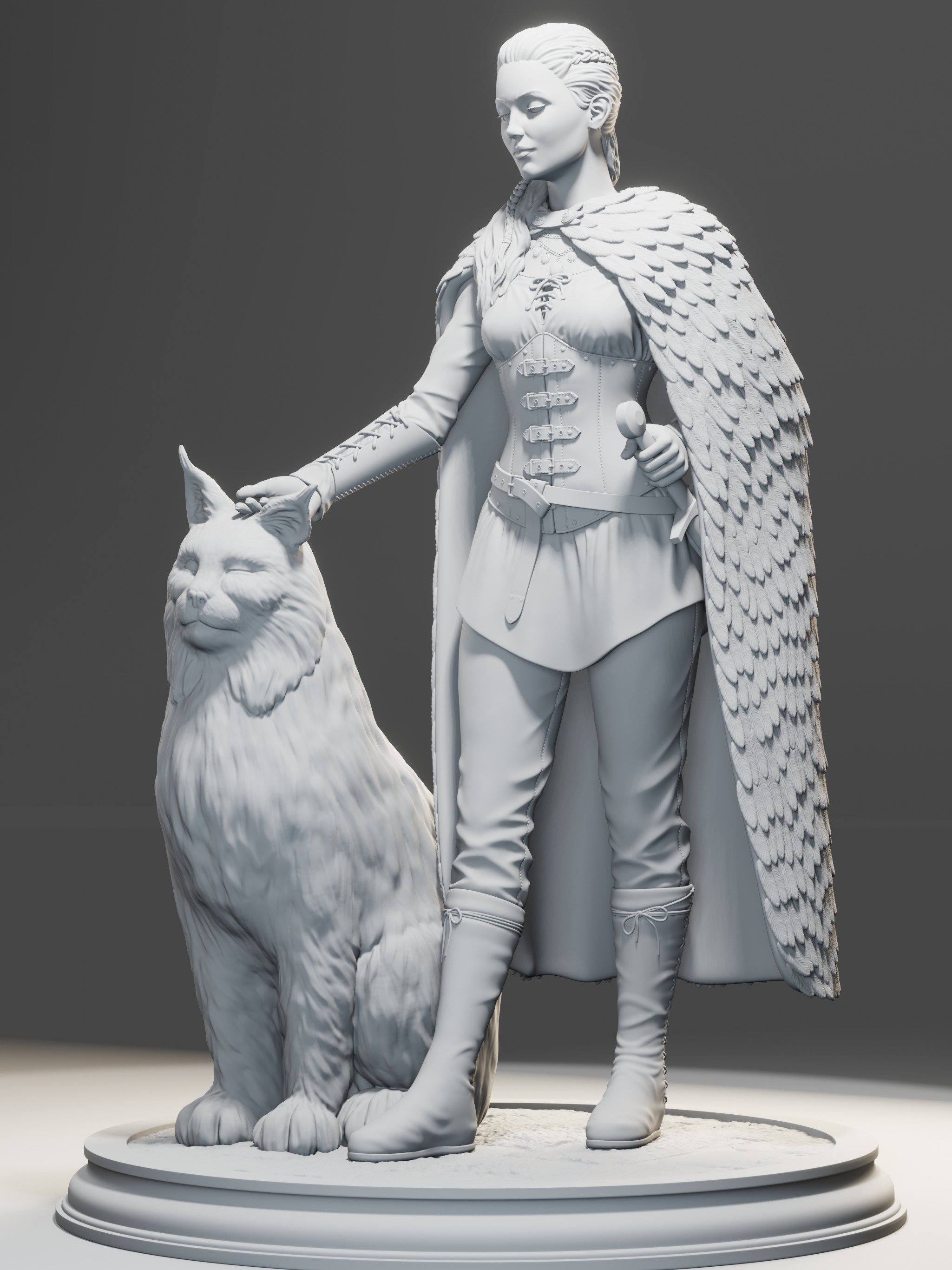 Freya  3D print model_14