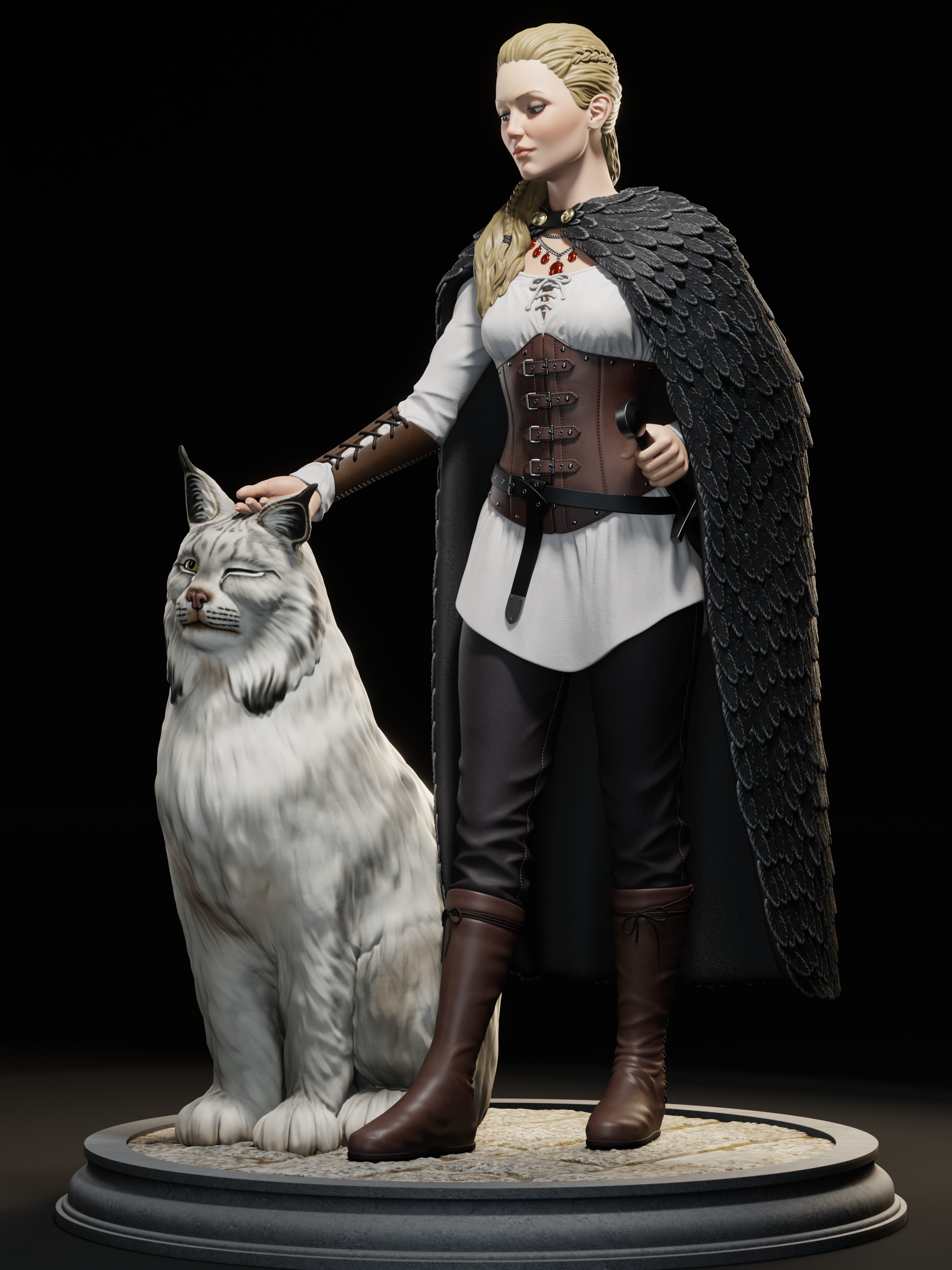 Freya  3D print model_1