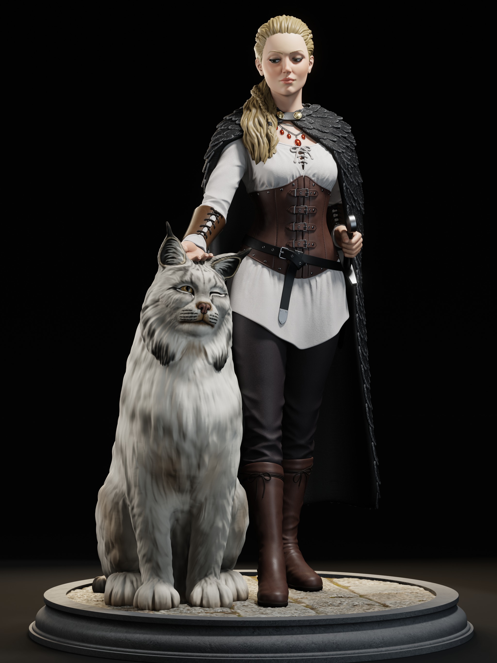 Freya  3D print model_2