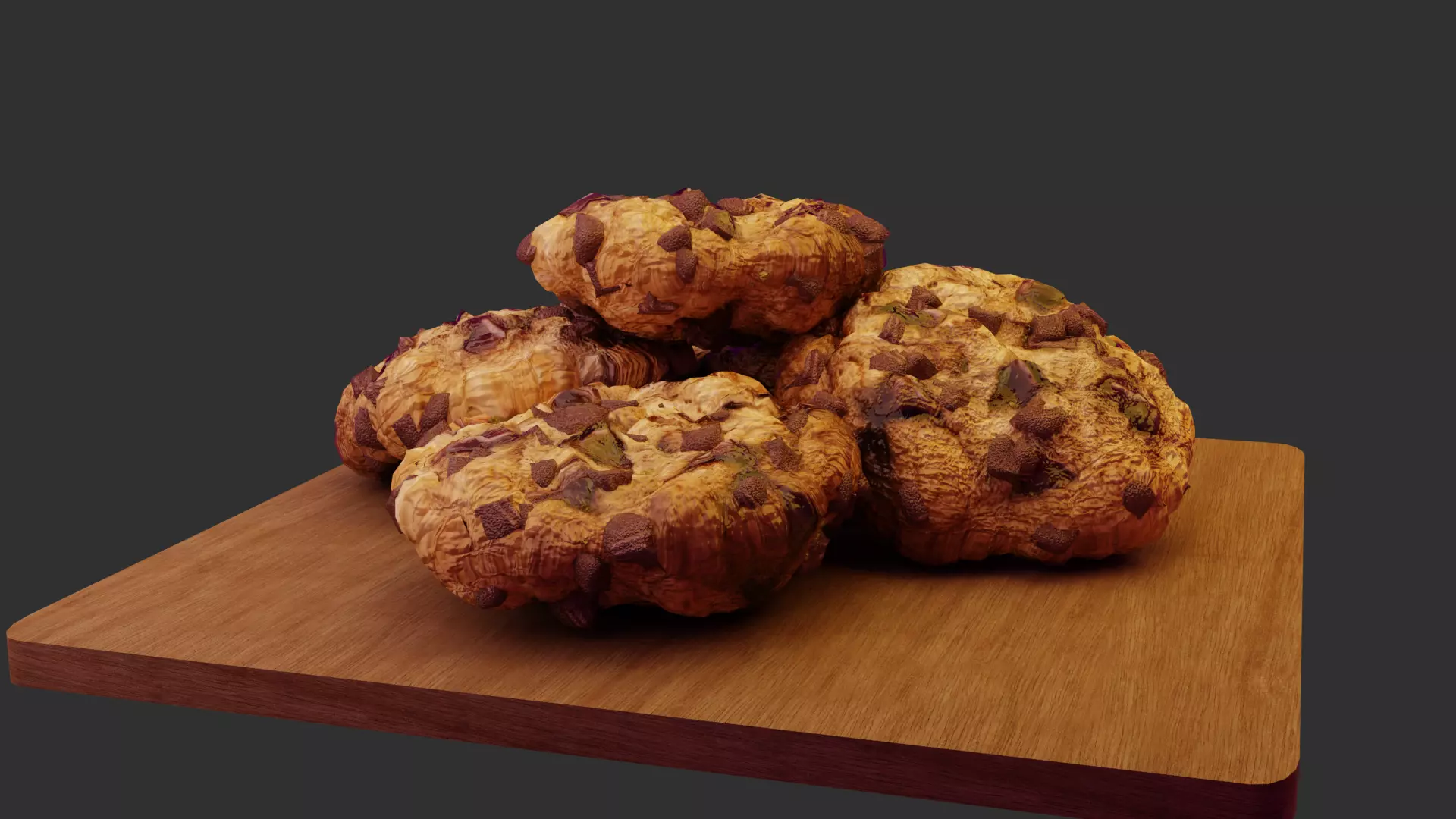 Chocolate Cookies 3D model