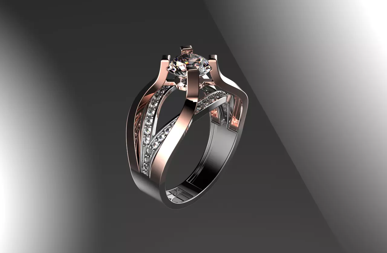 jewelry ring 140 3D print model