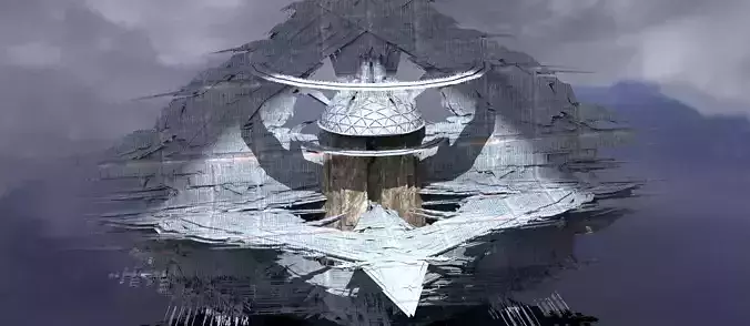 Frozen Ice shard Mountain elite bay