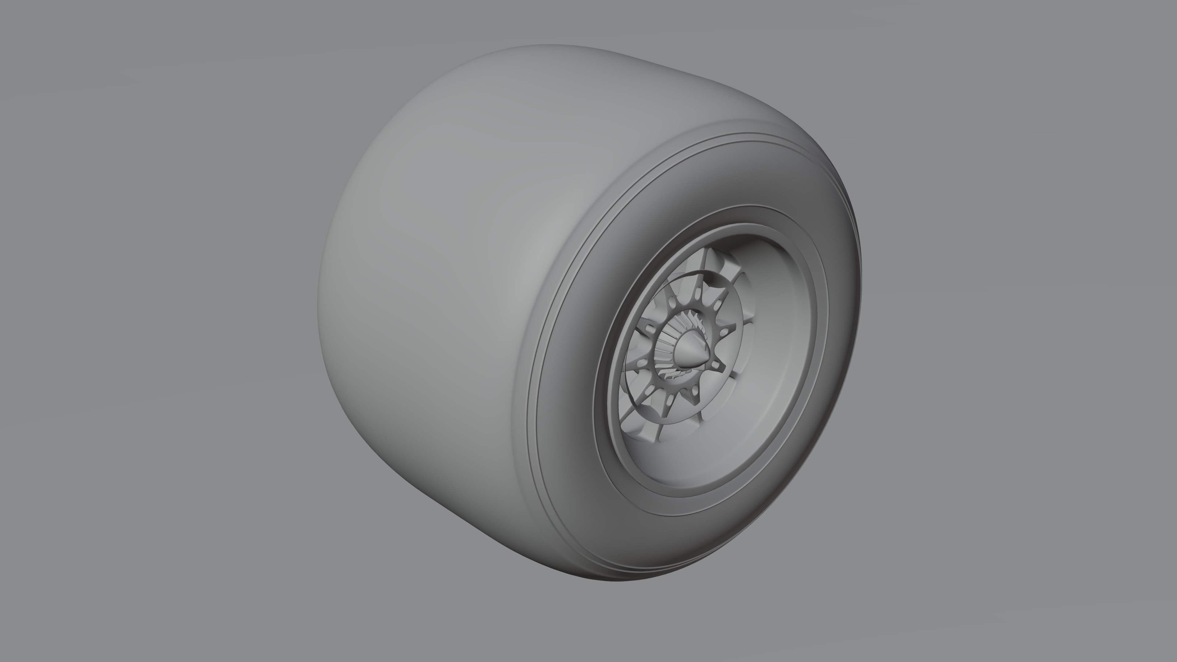 F1 Tire 3D Model 3D model_5