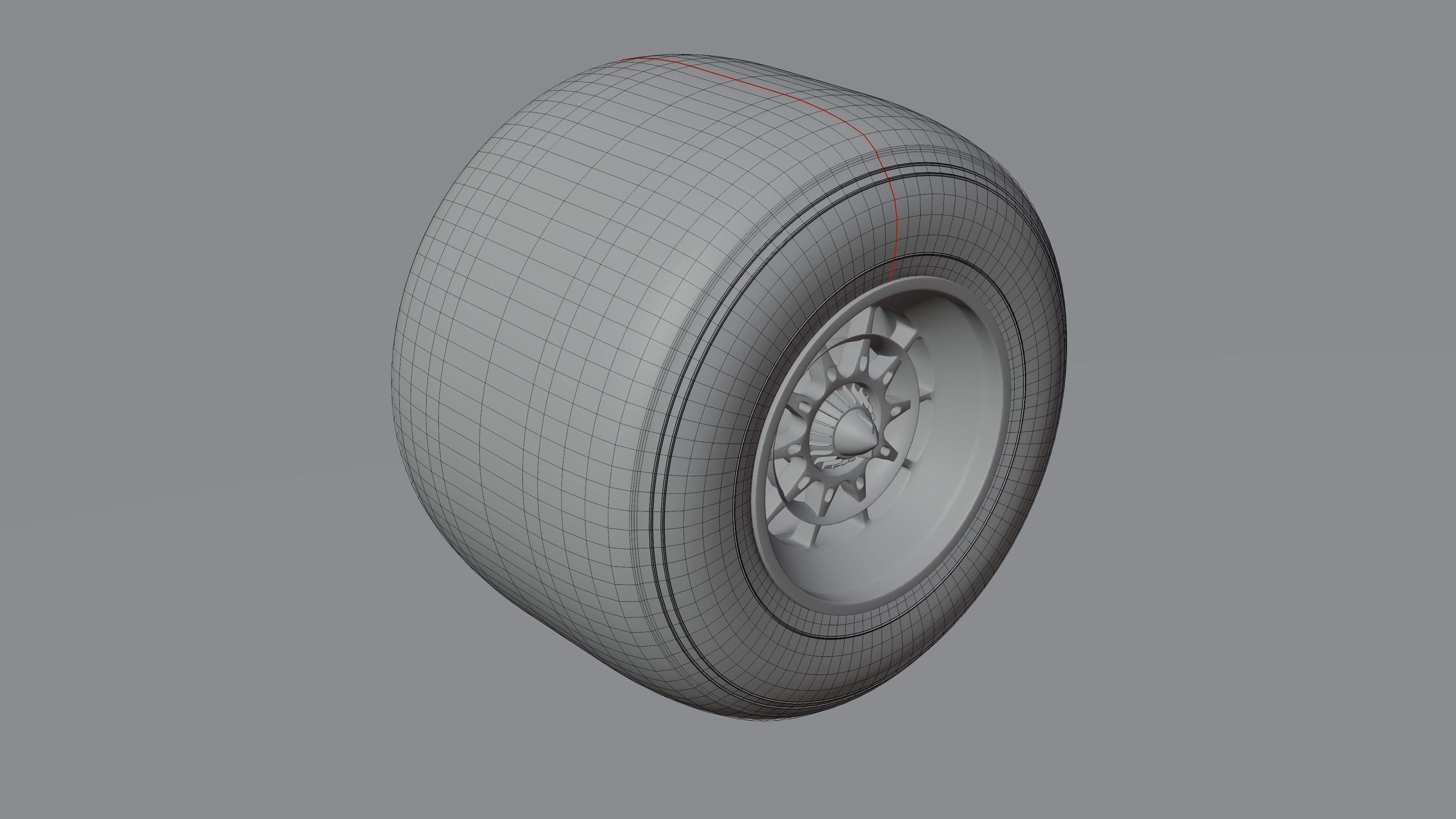 F1 Tire 3D Model 3D model_6
