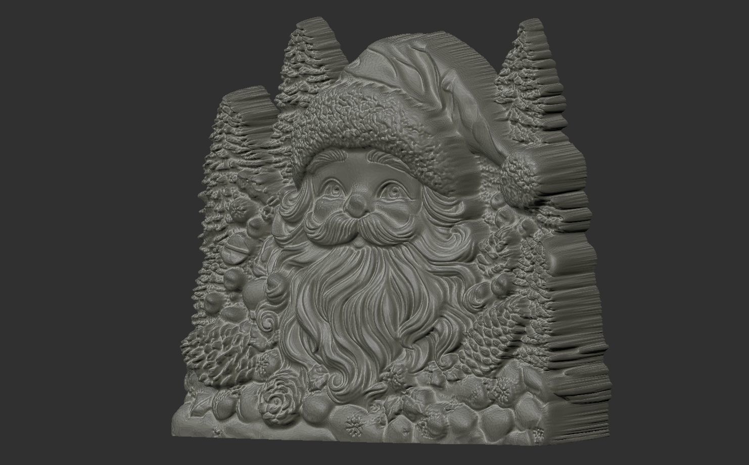 sanda decor cnc model 3D print model_1