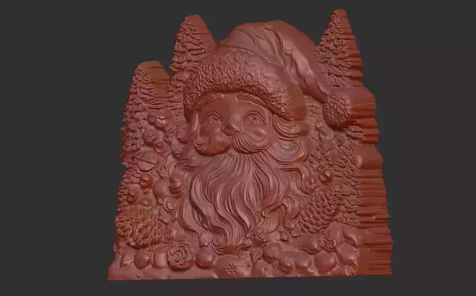 sanda decor cnc model 3D print model