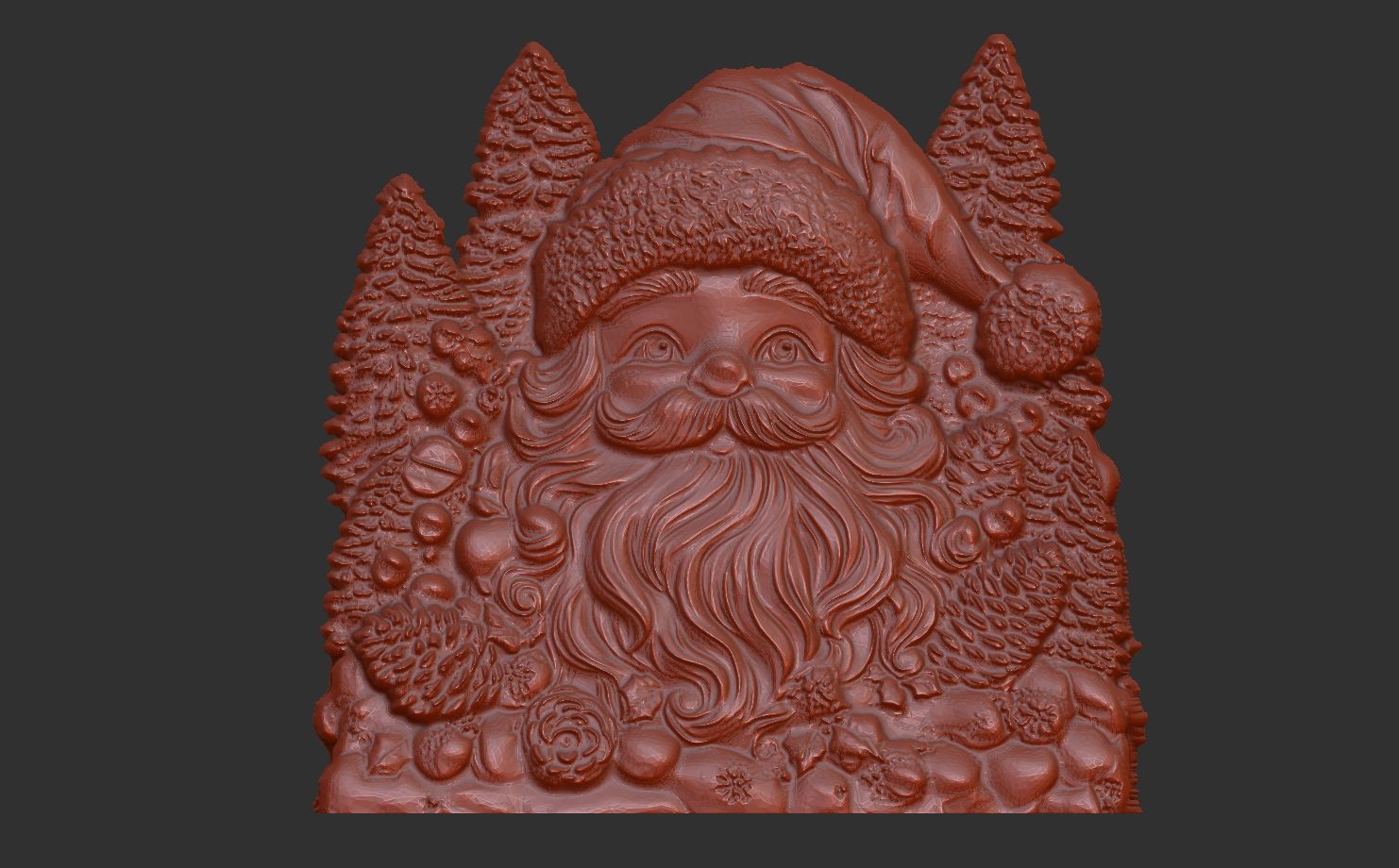 sanda decor cnc model 3D print model_10