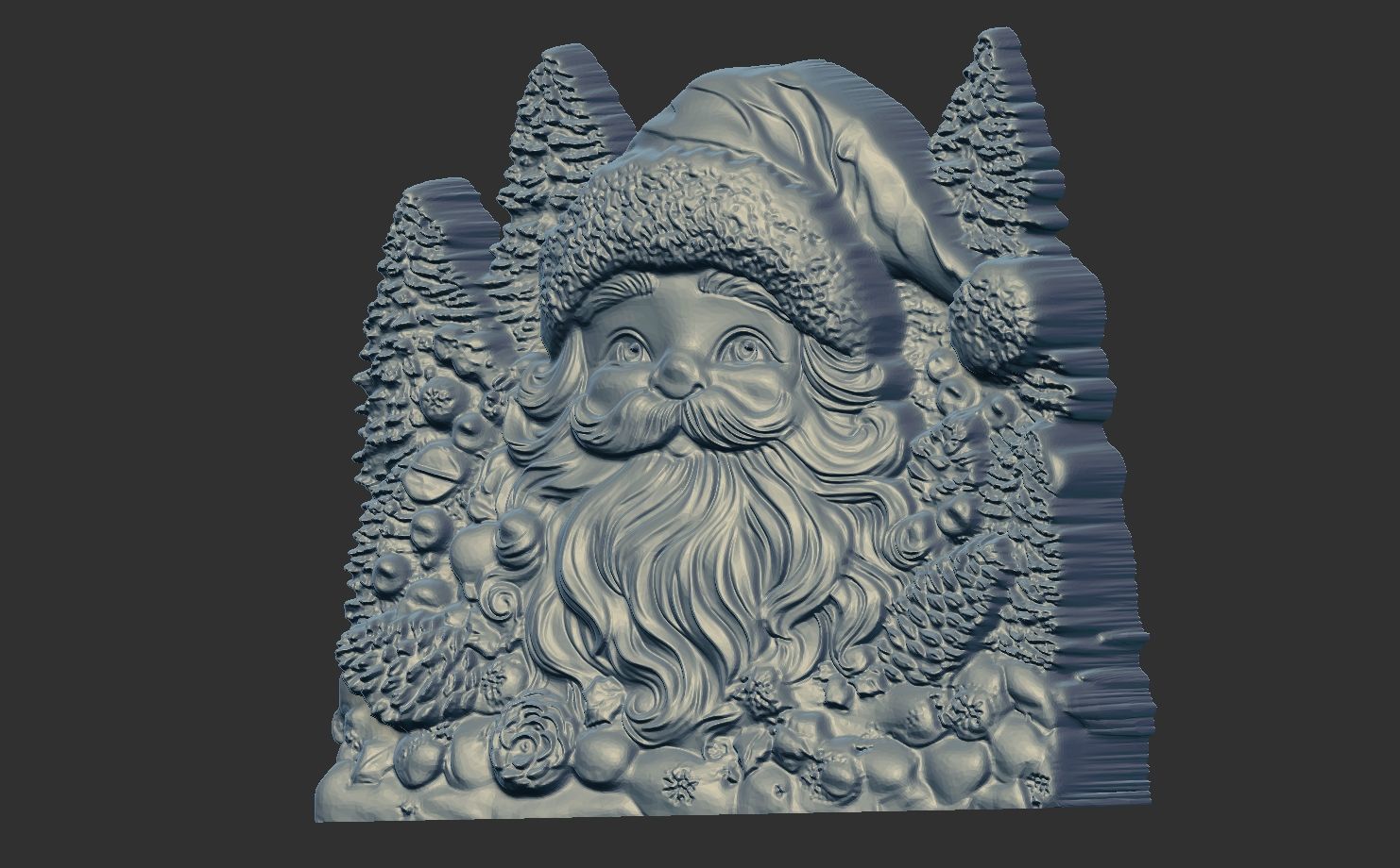 sanda decor cnc model 3D print model_8