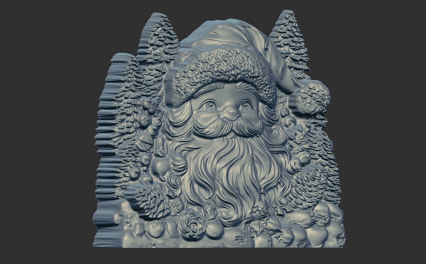 sanda decor cnc model 3D print model_20