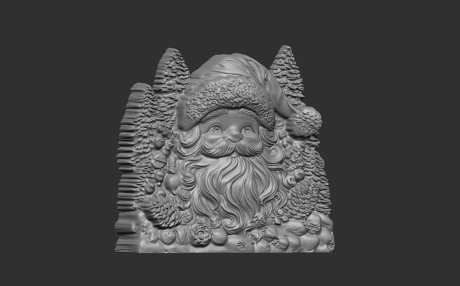 sanda decor cnc model 3D print model_5