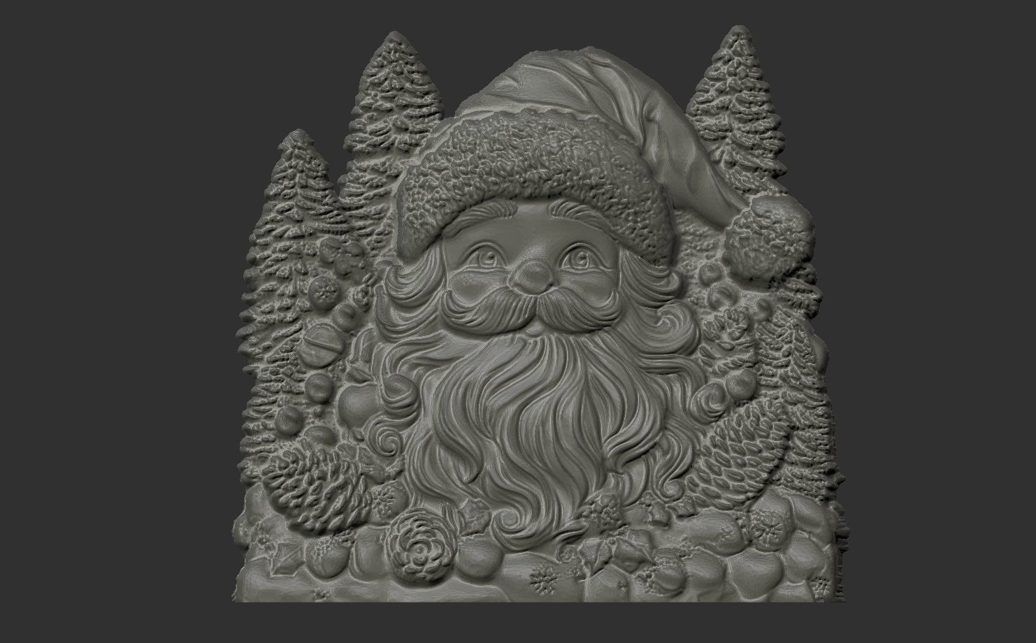 sanda decor cnc model 3D print model_2