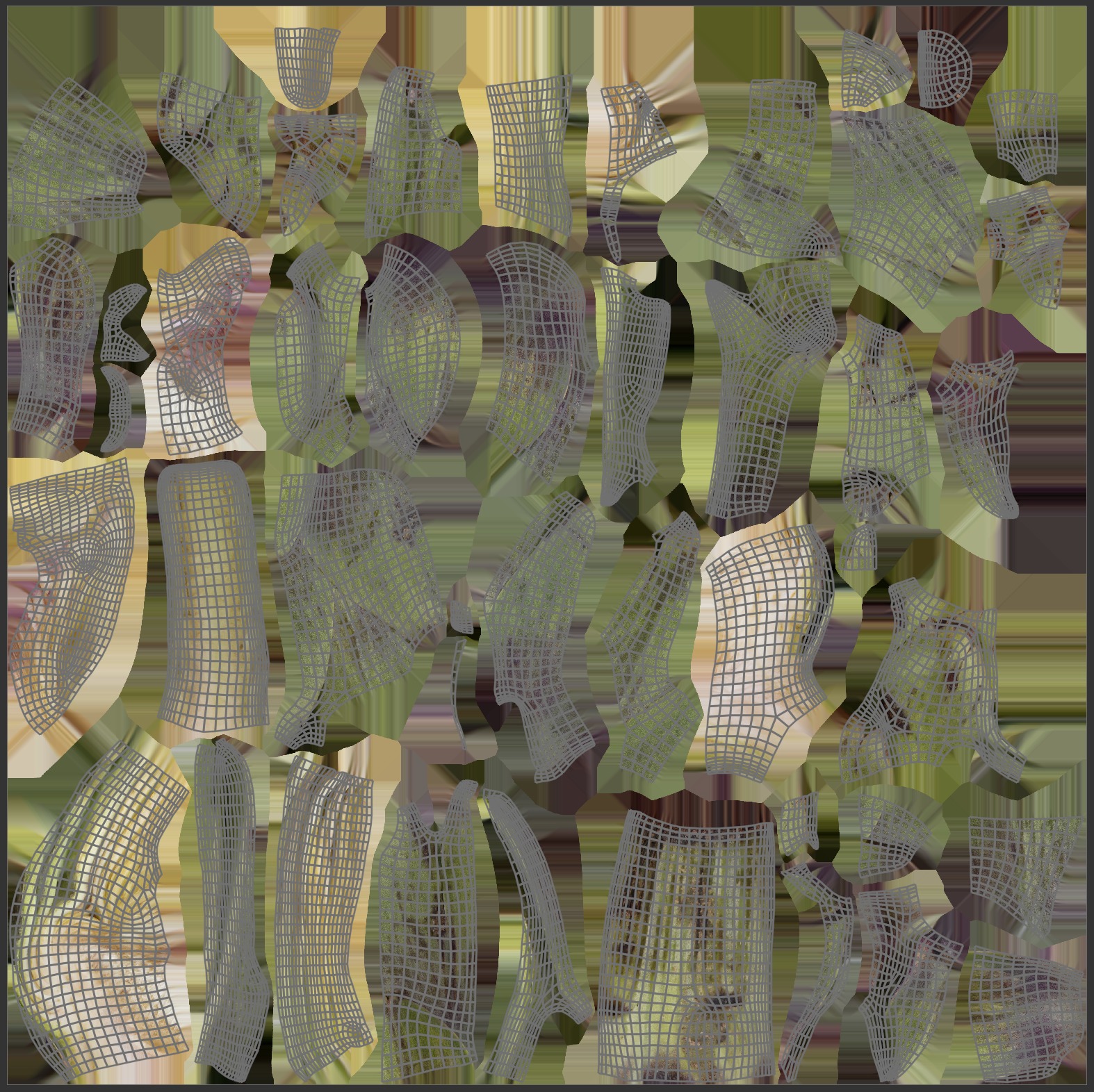 Artichoke Set 02 Low-poly 3D model_11