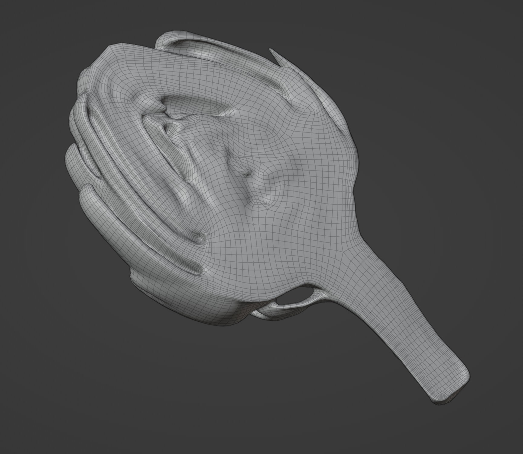 Artichoke Set 02 Low-poly 3D model_8