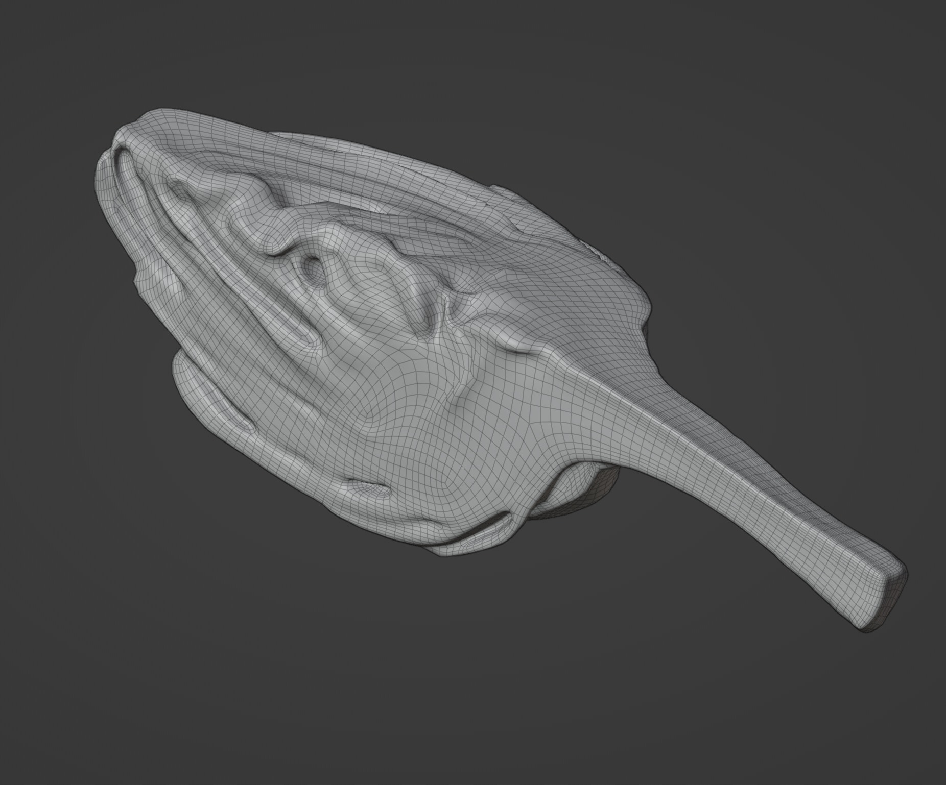 Artichoke Set 02 Low-poly 3D model_7